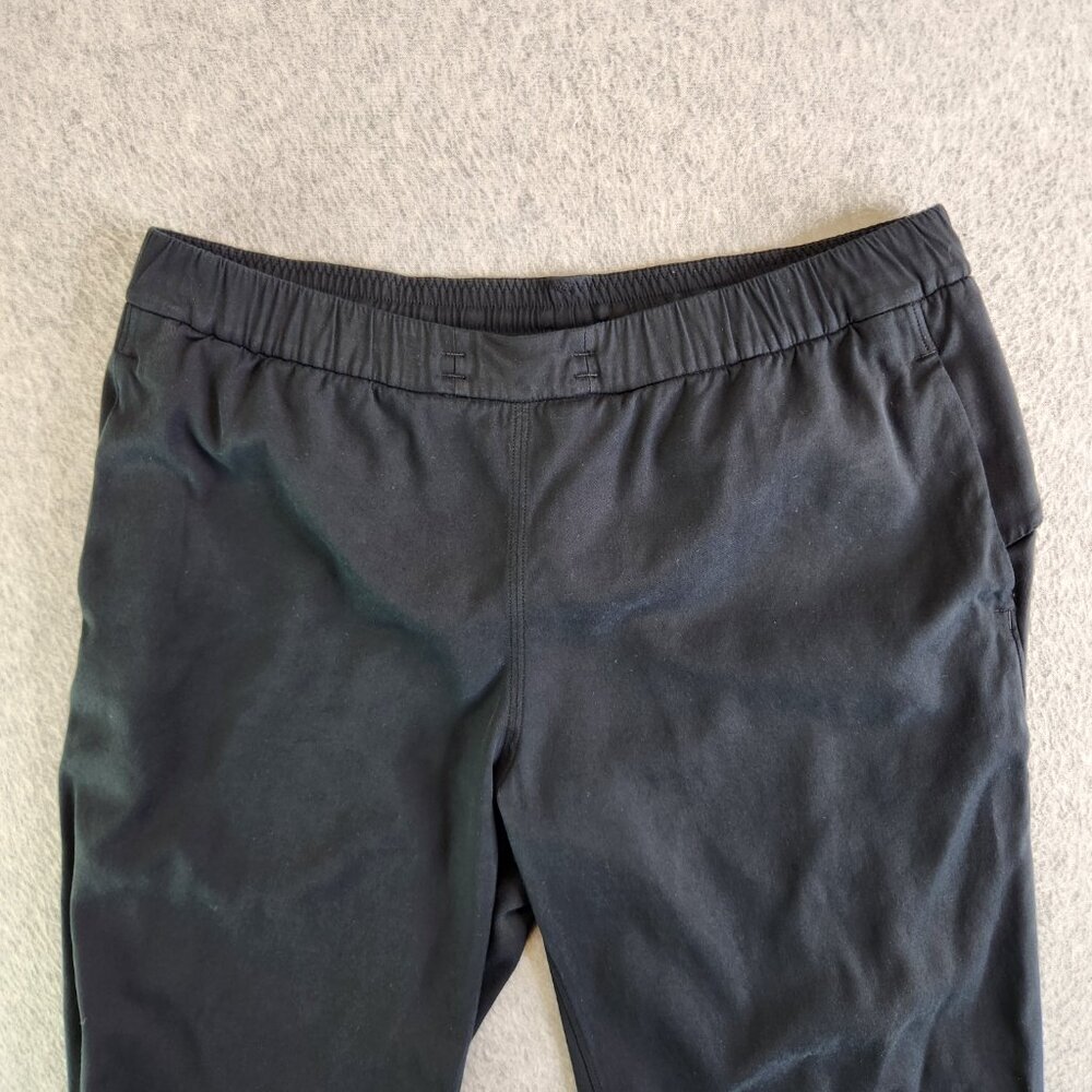 Lululemon Pants Womens 8 Black Essential Affinity Mid Rise Jogger Drapey Loose - Picture 2 of 16